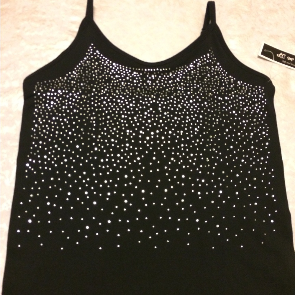 LC Couture studded tank top